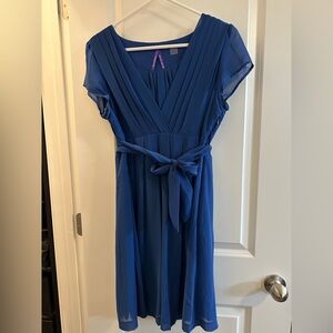 Elegant Blue Women's Dress